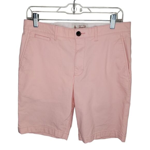 An Orginal Penguin Men's pink shorts size 31 - Picture 1 of 9